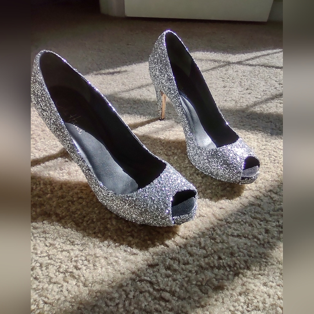 Sparkly heels